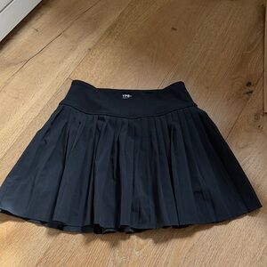 abercrombie kids Black Pleated Skater Skirt with Shorts underneath Skort
